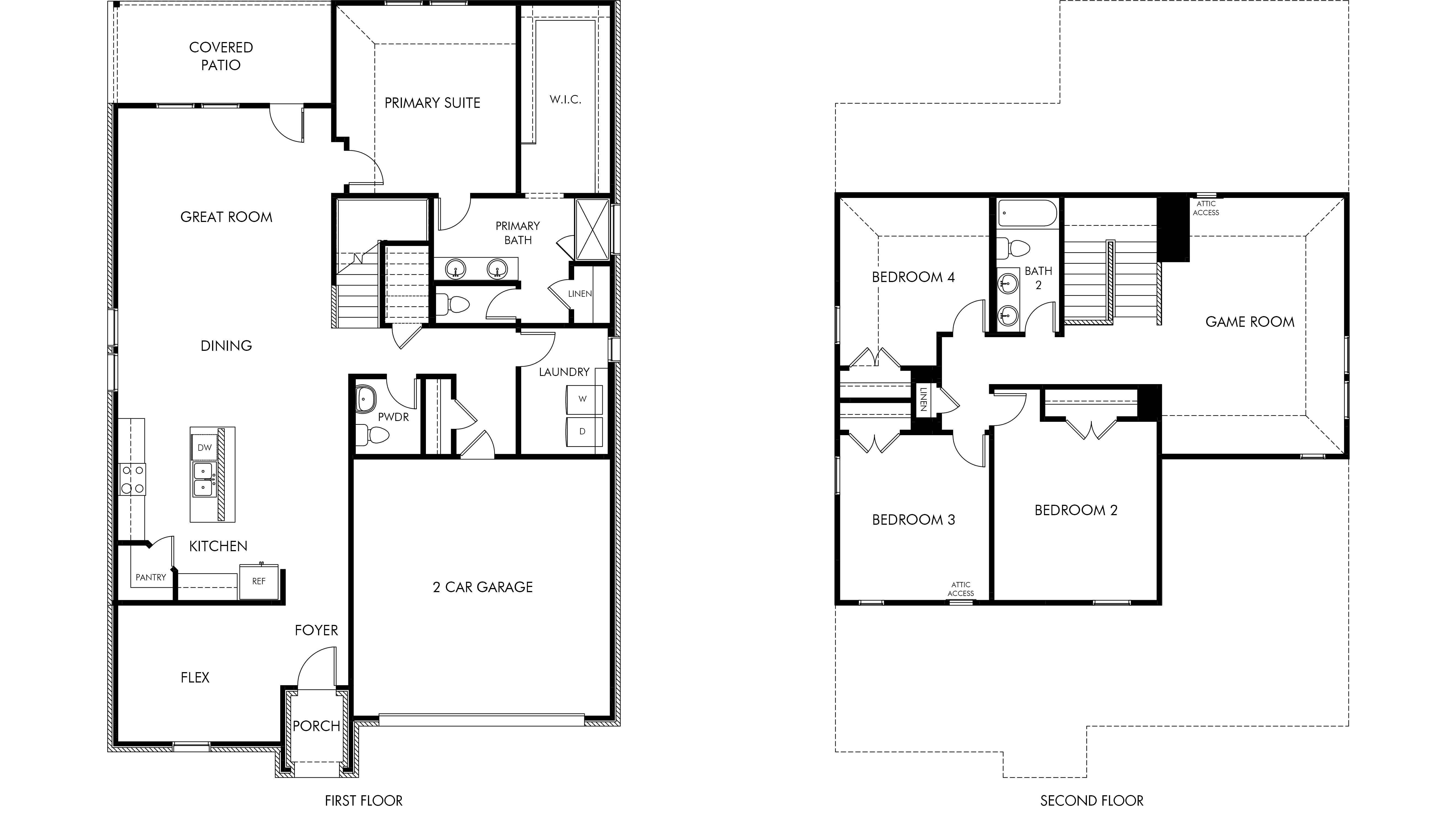 The Pearl floor plan drawing