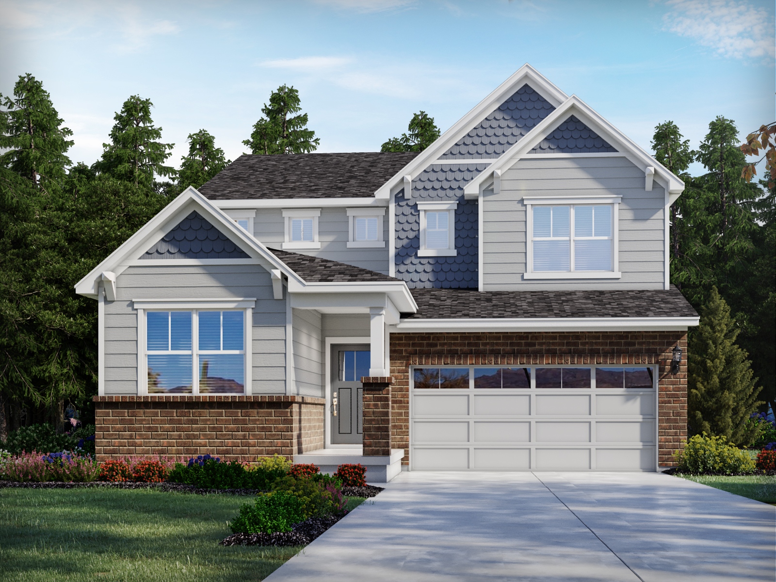 The Snowberry Floorplan in Prospect Village at Sterling Ranch Single