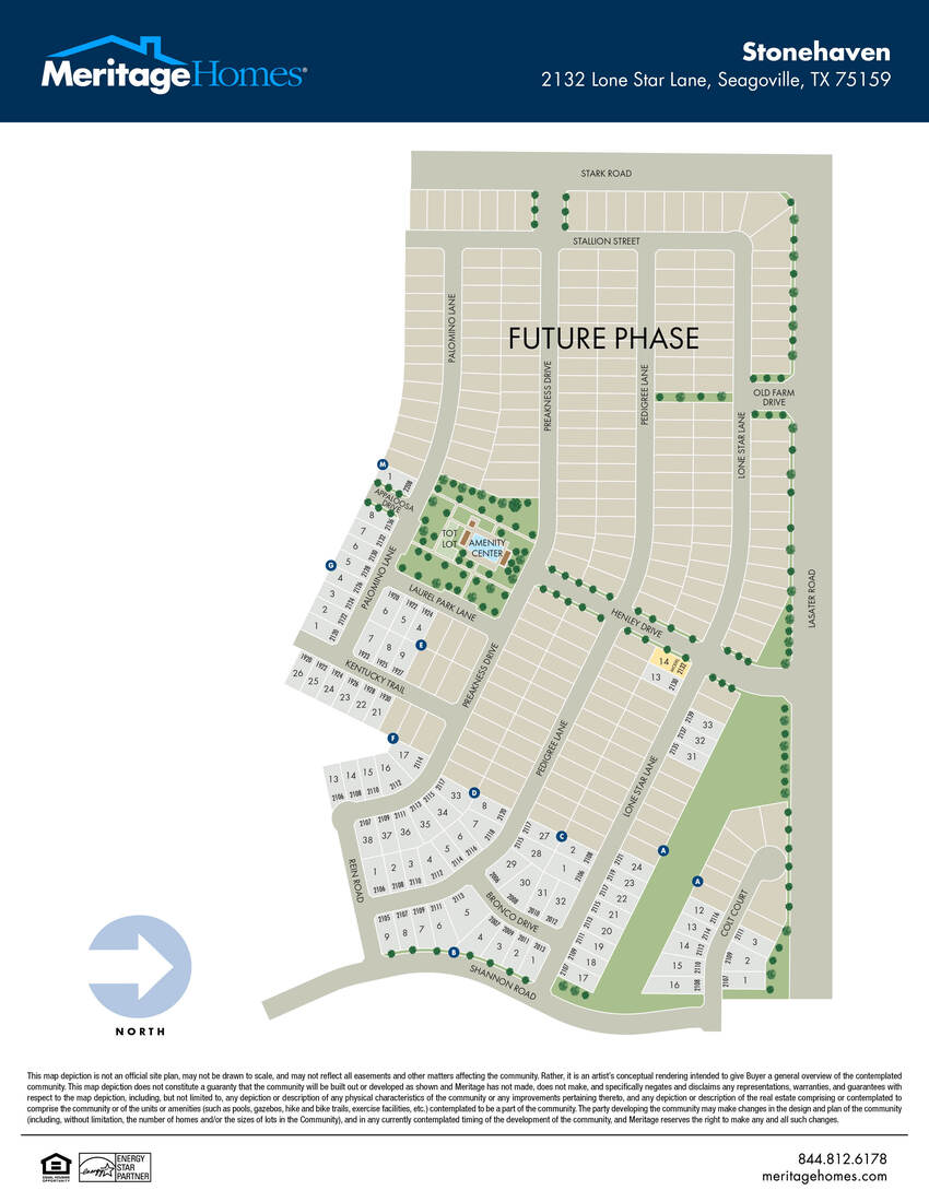 Stonehaven phase 1 community map