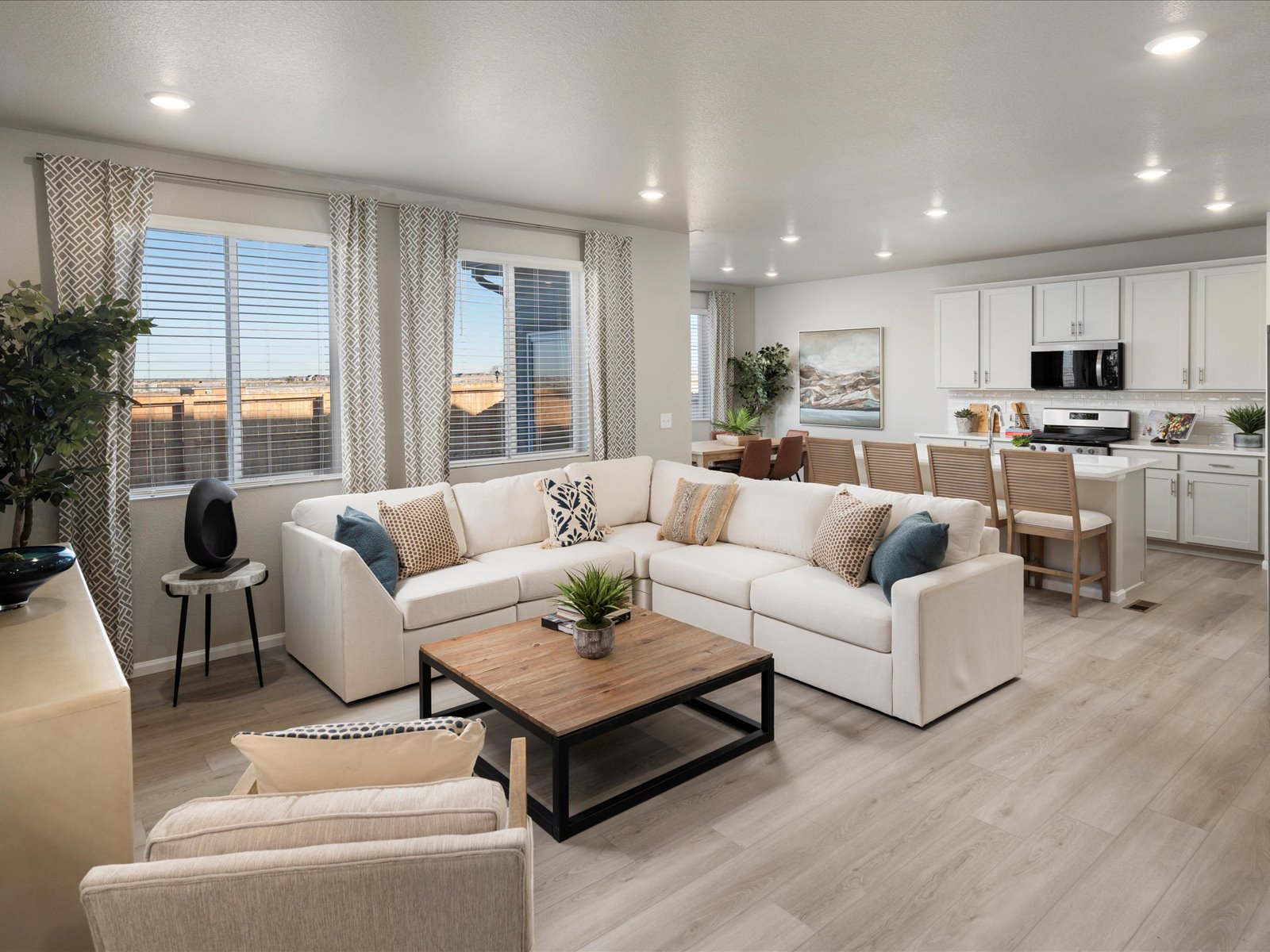 The Timberline floorplan modeled at Lake Bluff in Greeley, CO