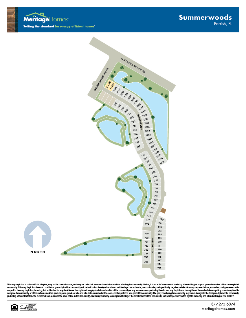 Summerwoods sitemap