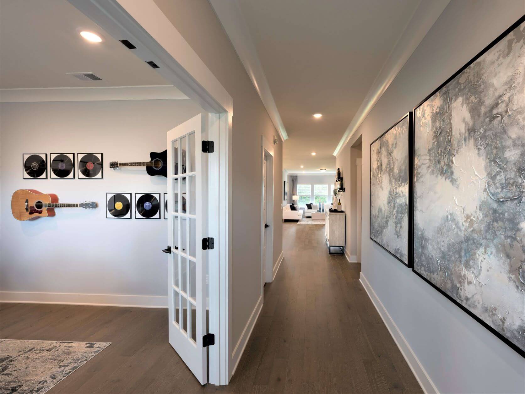 The Sherwood is a stunning 2-story floorplan featuring 4 bedrooms.