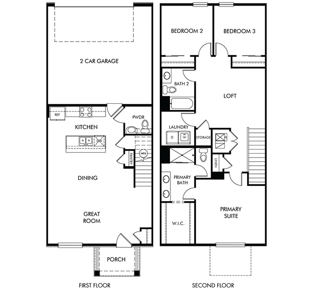 Steamboat floorplan at High Point