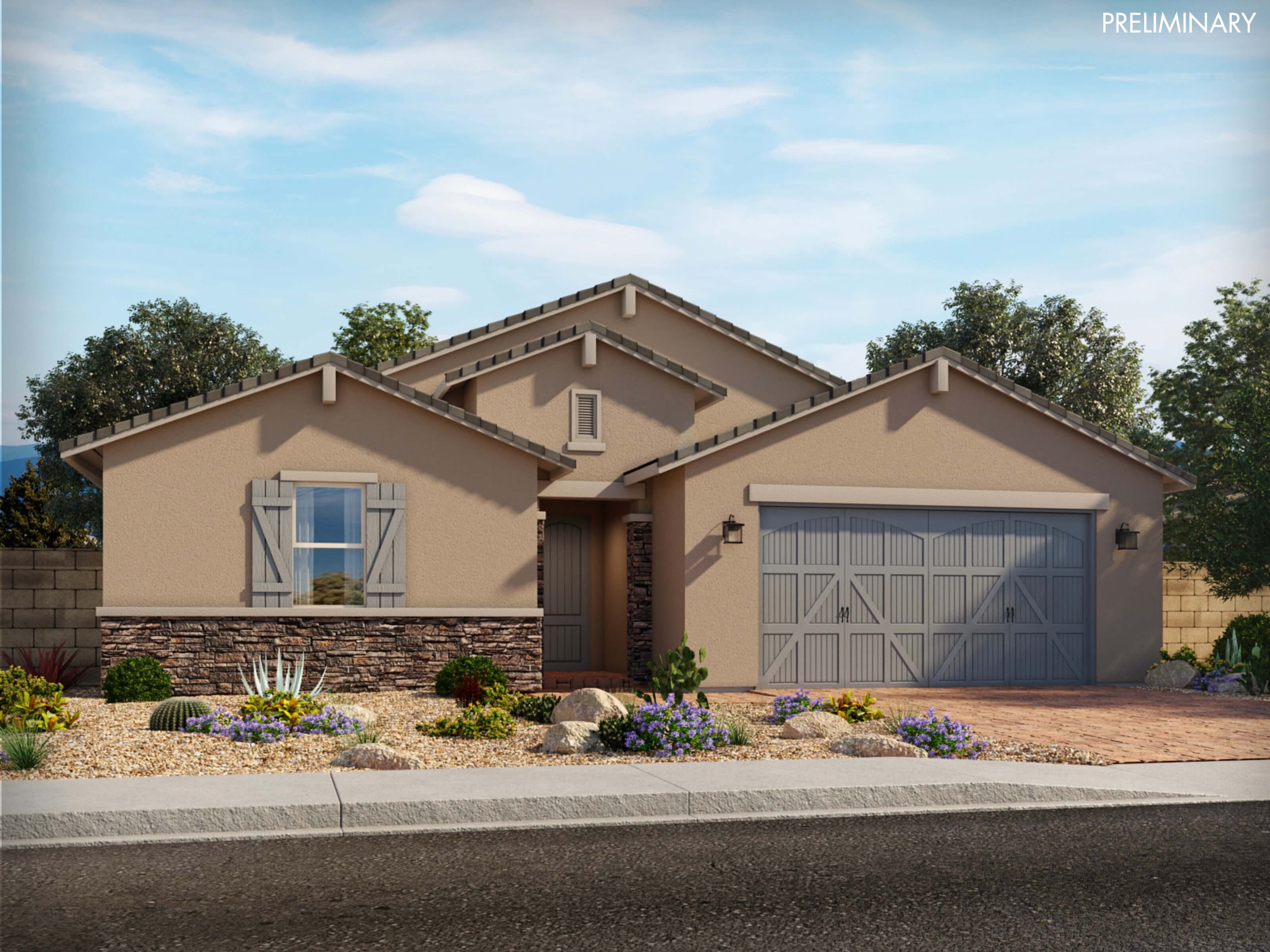 A Quick Move-in Bailey - Extended Covered Patio Included Floorplan