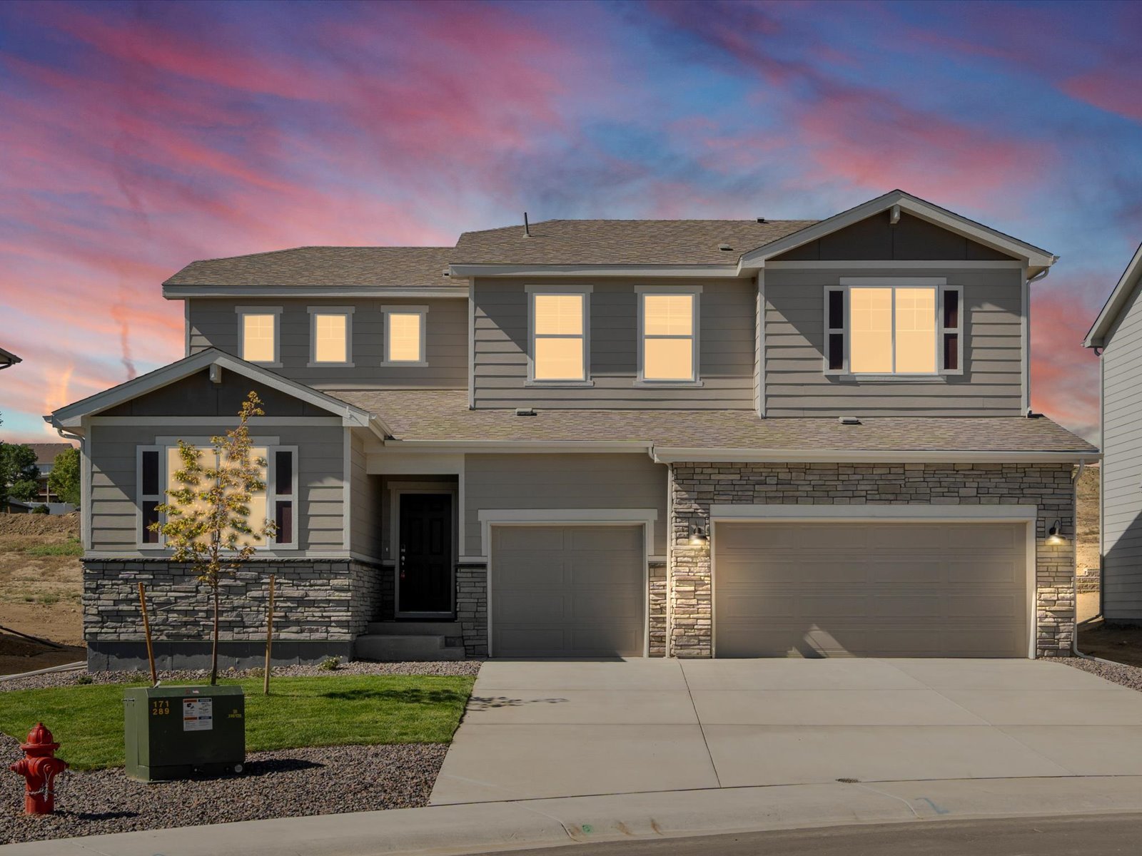 The Berthoud Model Home for Sale at 1678 Rumley Creek Drive