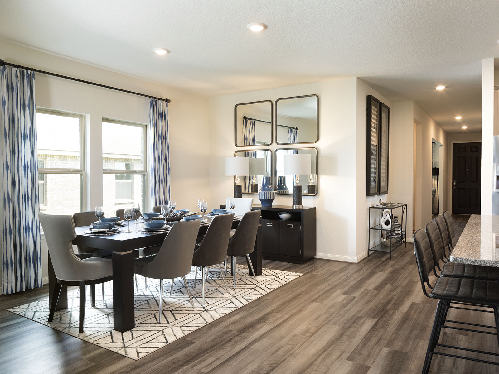 Utilize this spacious flex space as a home office or however best suits your family's needs.