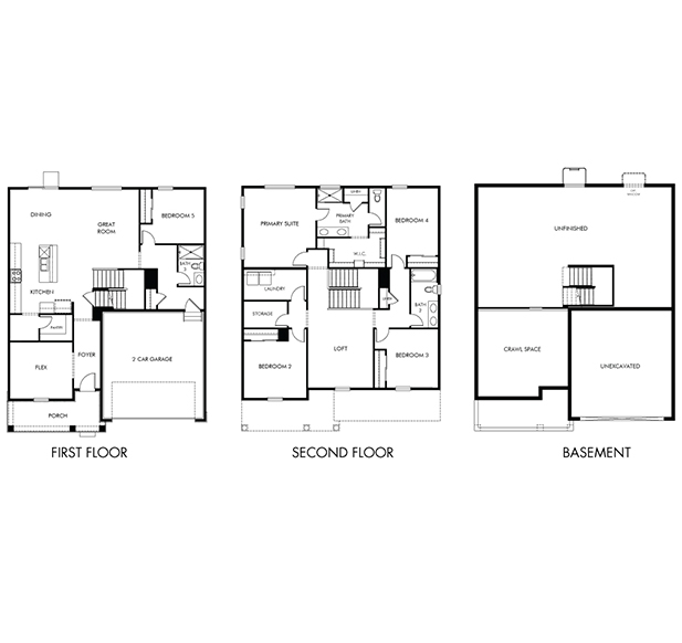 Poudre Heights Sylvan Floorplan