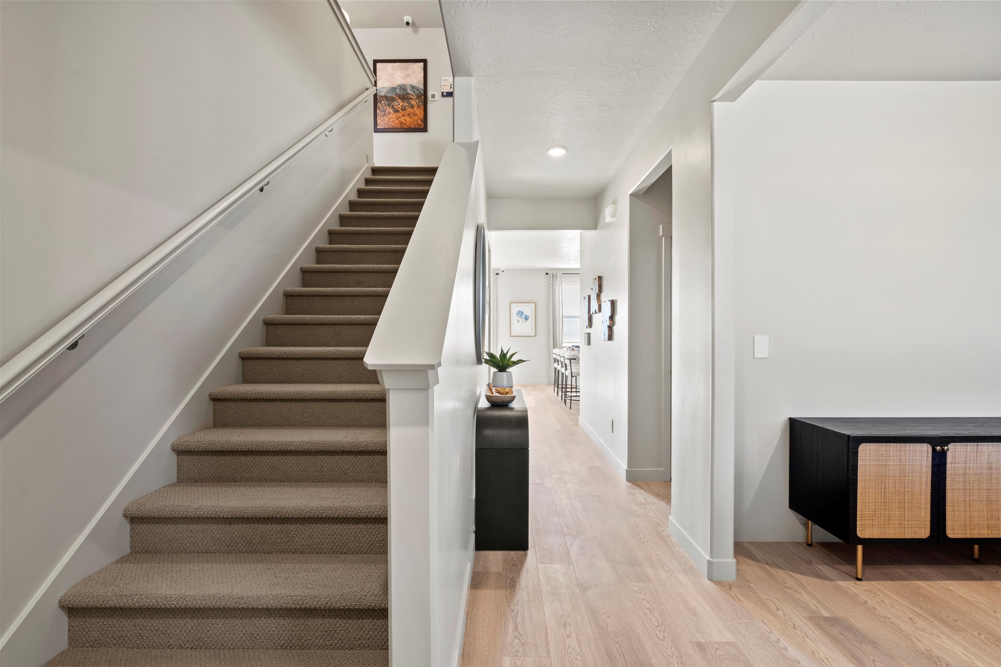 The Pine floorplan interior image taken at a Meritage Homes Community in Eagle Mountain, UT.