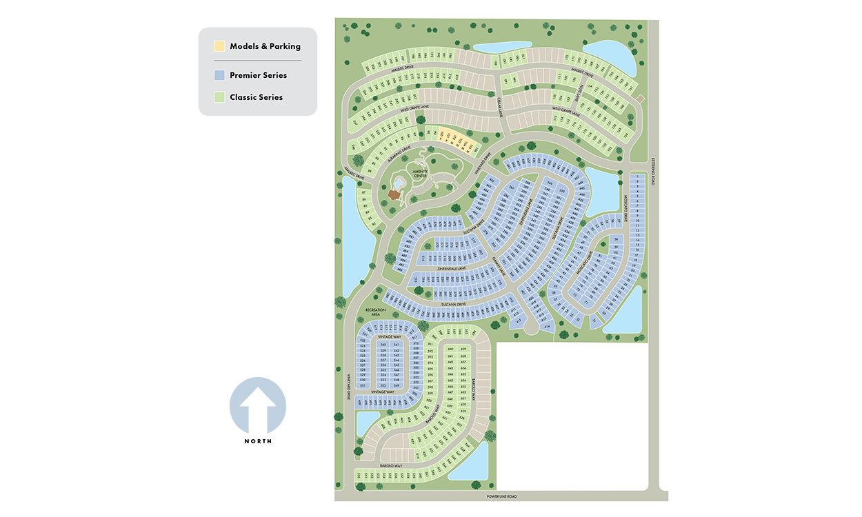 Benton Hills Site Map 9-2025