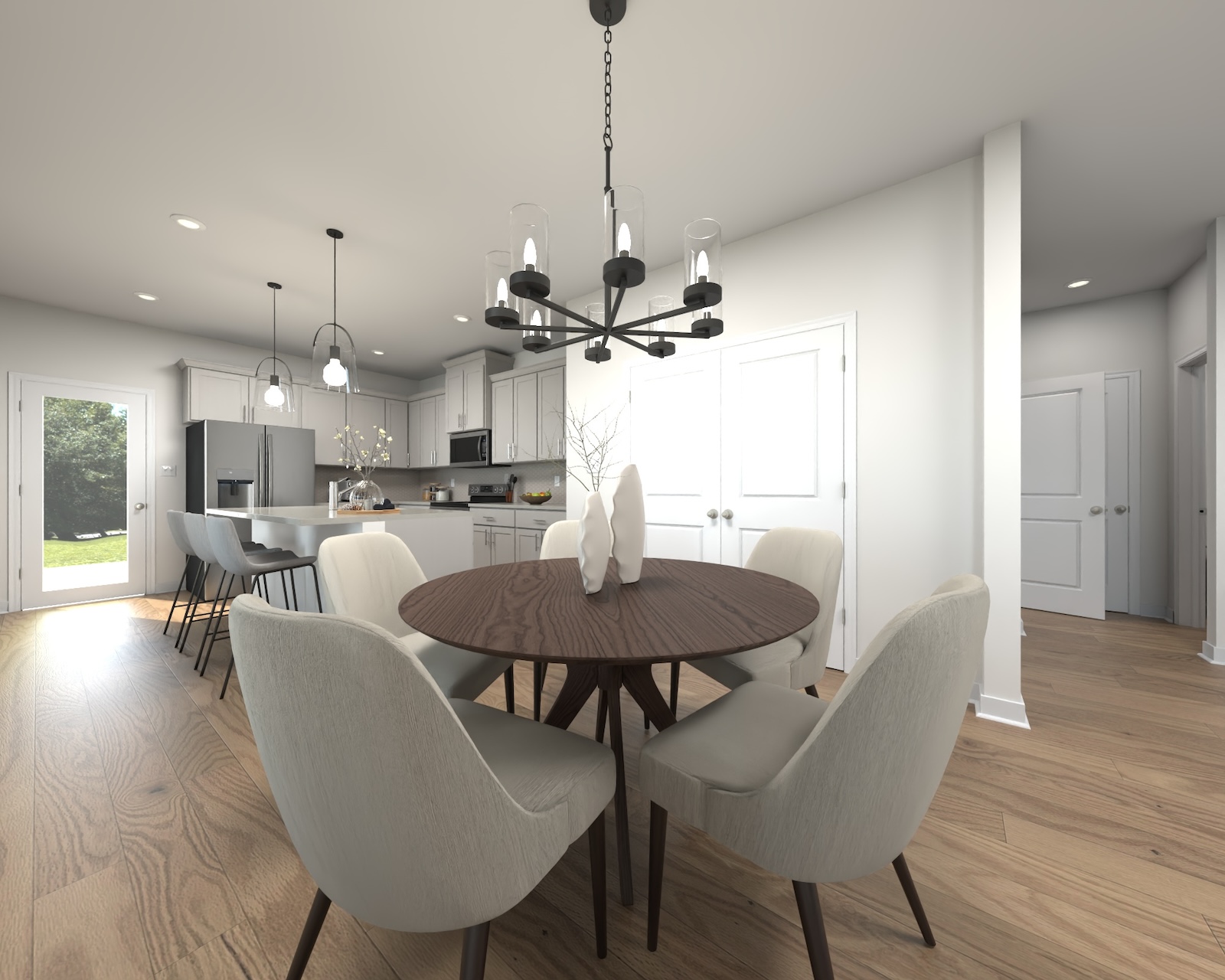 Skip takeout and prep dinner in the well-appointed kitchen.