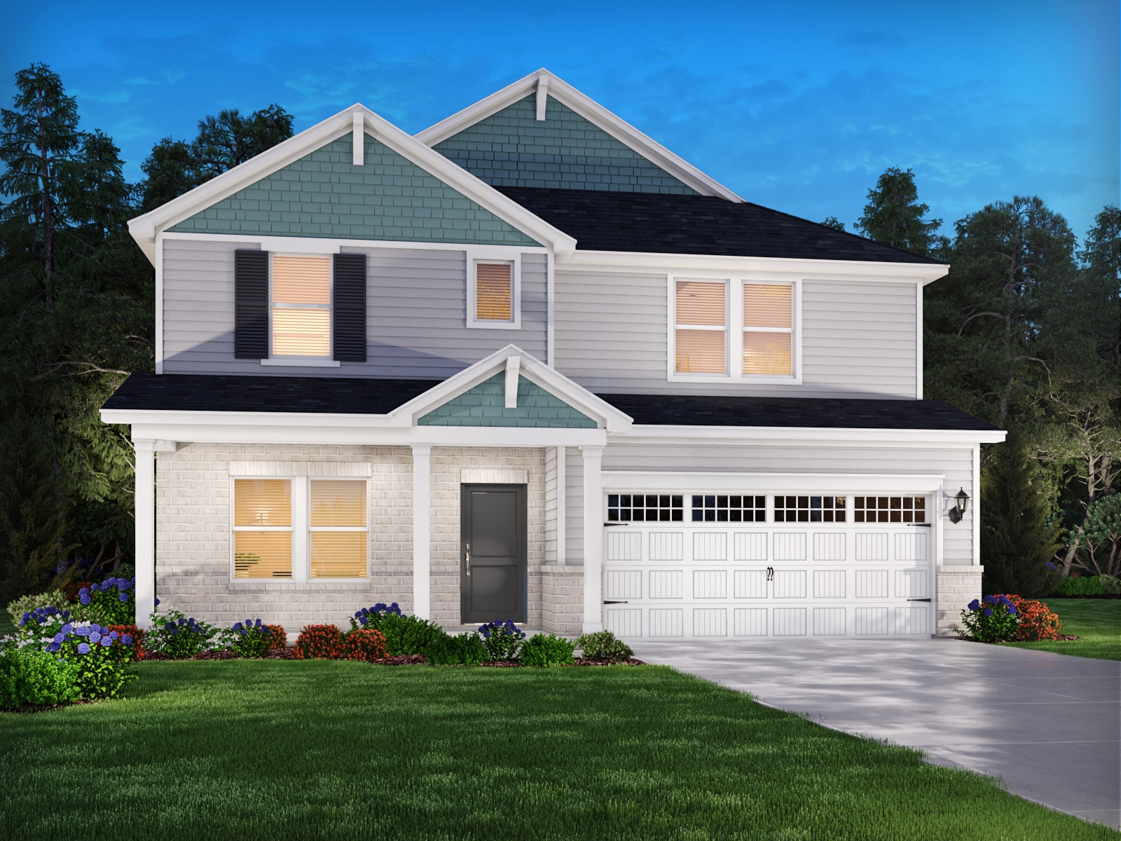 New Home Community Oak Manor Signature Series By Meritage Homes