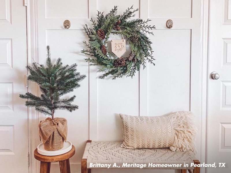 wreath and tree