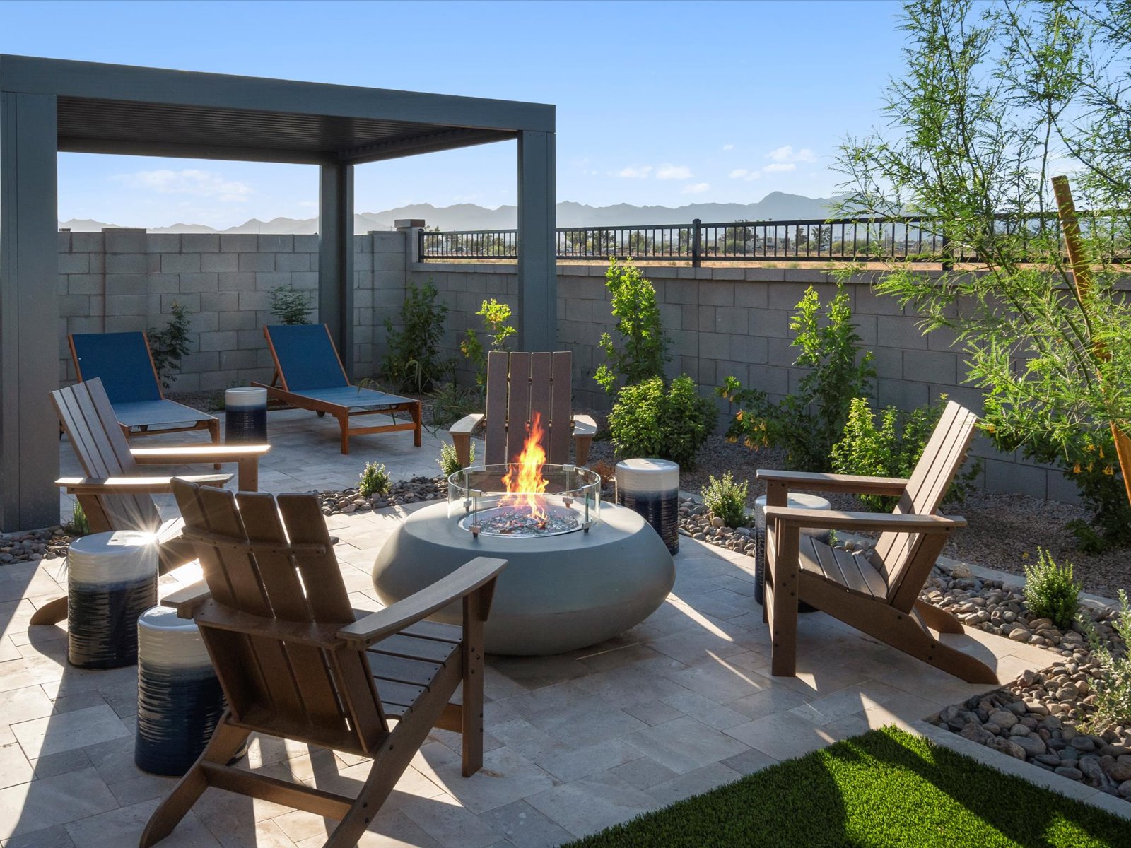Exterior of the Lark Floorplan at Silva Farms