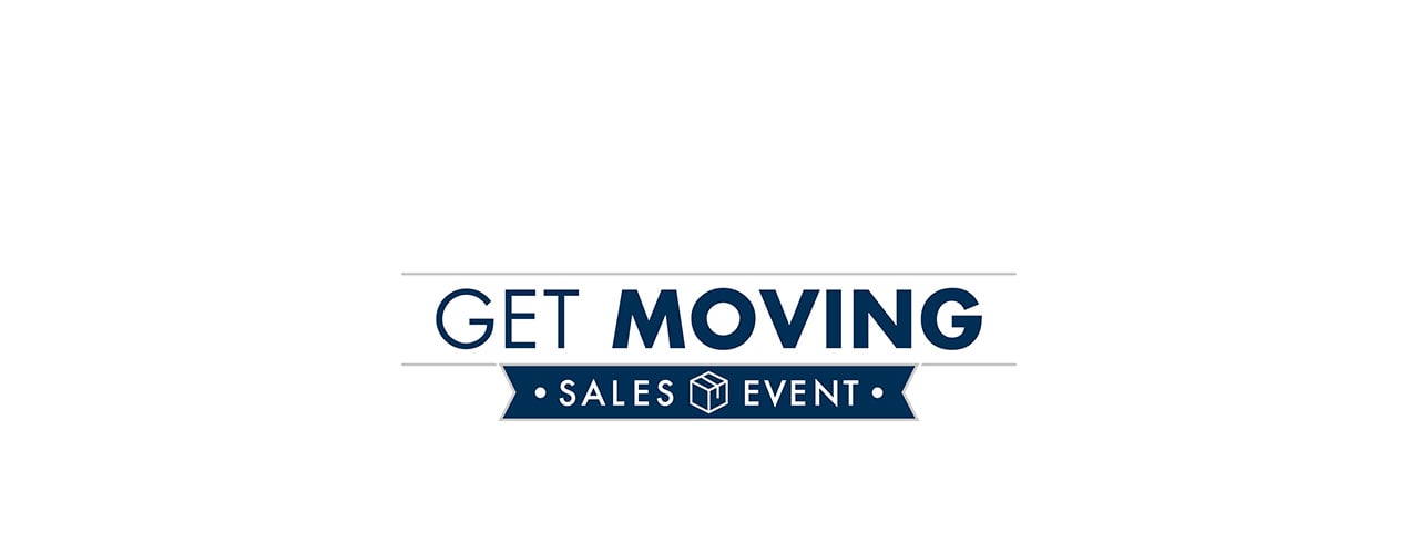 Get moving Sales Event