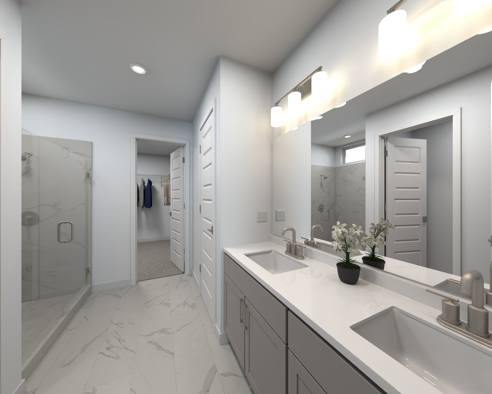 Rendering of the Bergamo Dining Room.