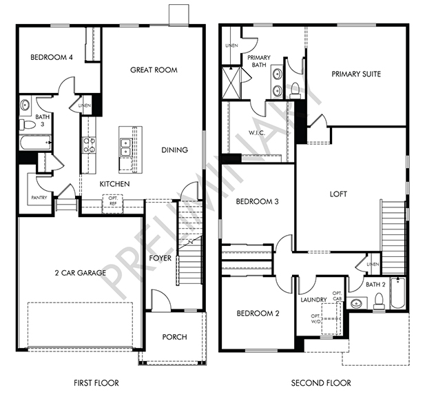 Lake Bluff Maroon Belle Floorplan