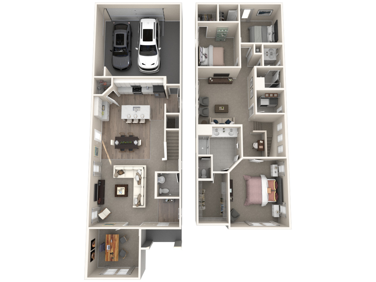 The Ashford, Two Story New Home Floor Plan