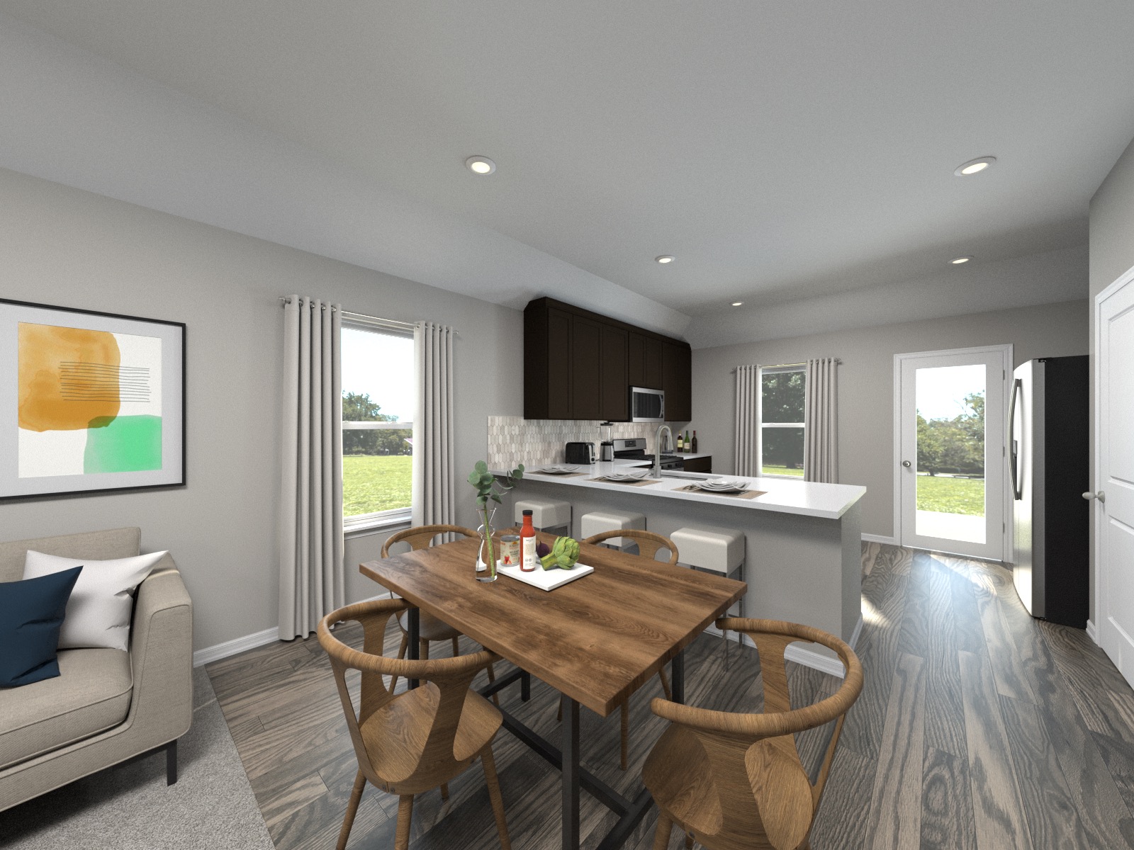The Teton kitchen.