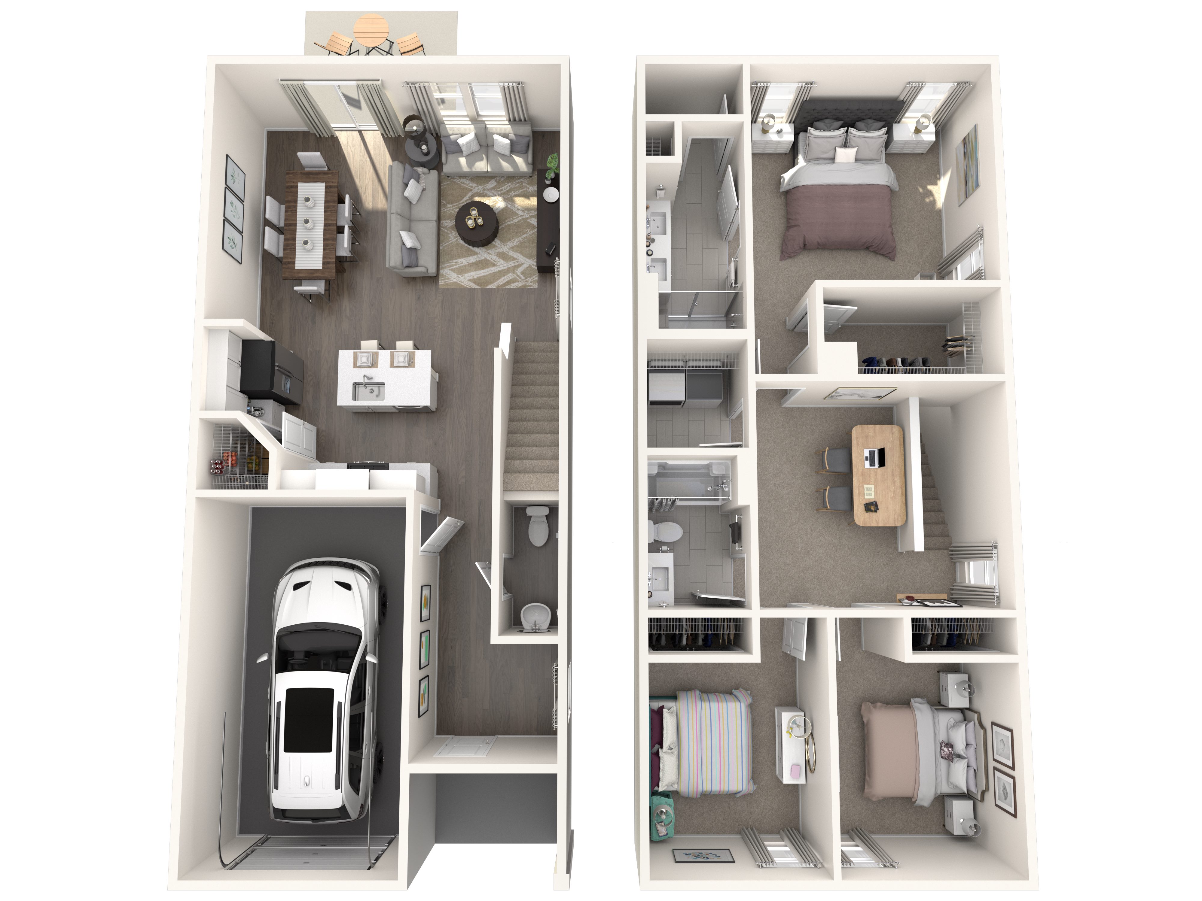 Amber 3D Floorplan