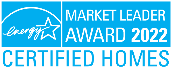 Energy Star MarketLeaderAward_Certified Homes 2022