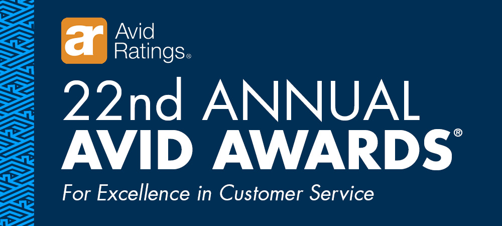 22nd Annual Avid Awards for Excellence in Customer Service