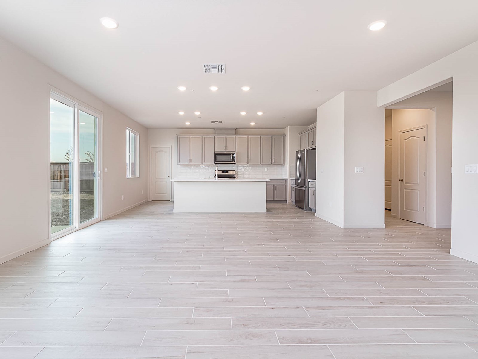 Residence 3 kitchen at a nearby Meritage community.