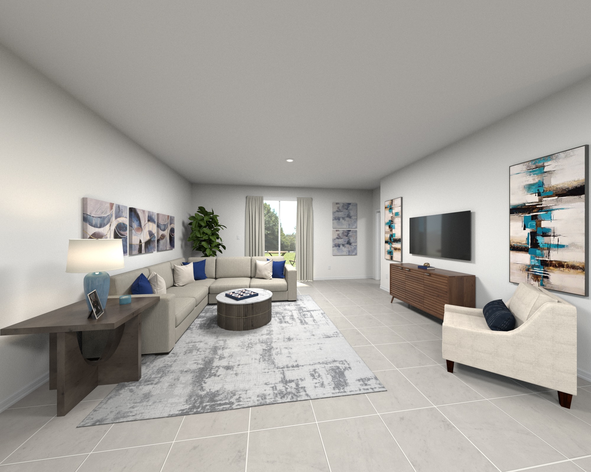 Rendering of the Orchid Kitchen