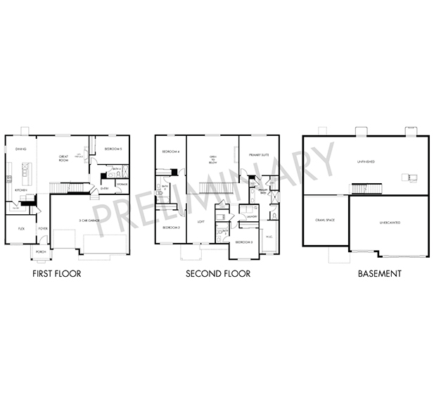 Fraser floorplan at Poudre Heights a Meritage Homes community in Windsor, CO