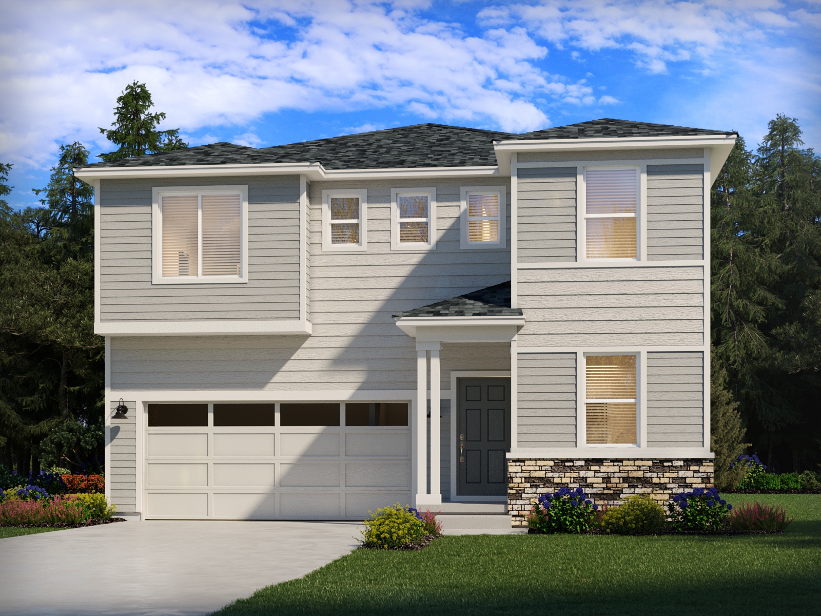 A Quick Move-in The Twin Peaks Floorplan