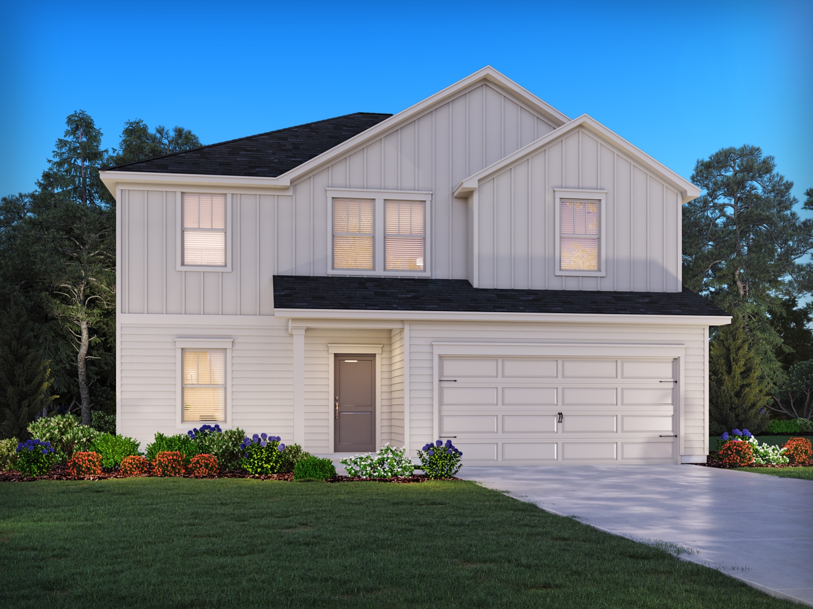 Brentwood Floorplan in Harper Landing