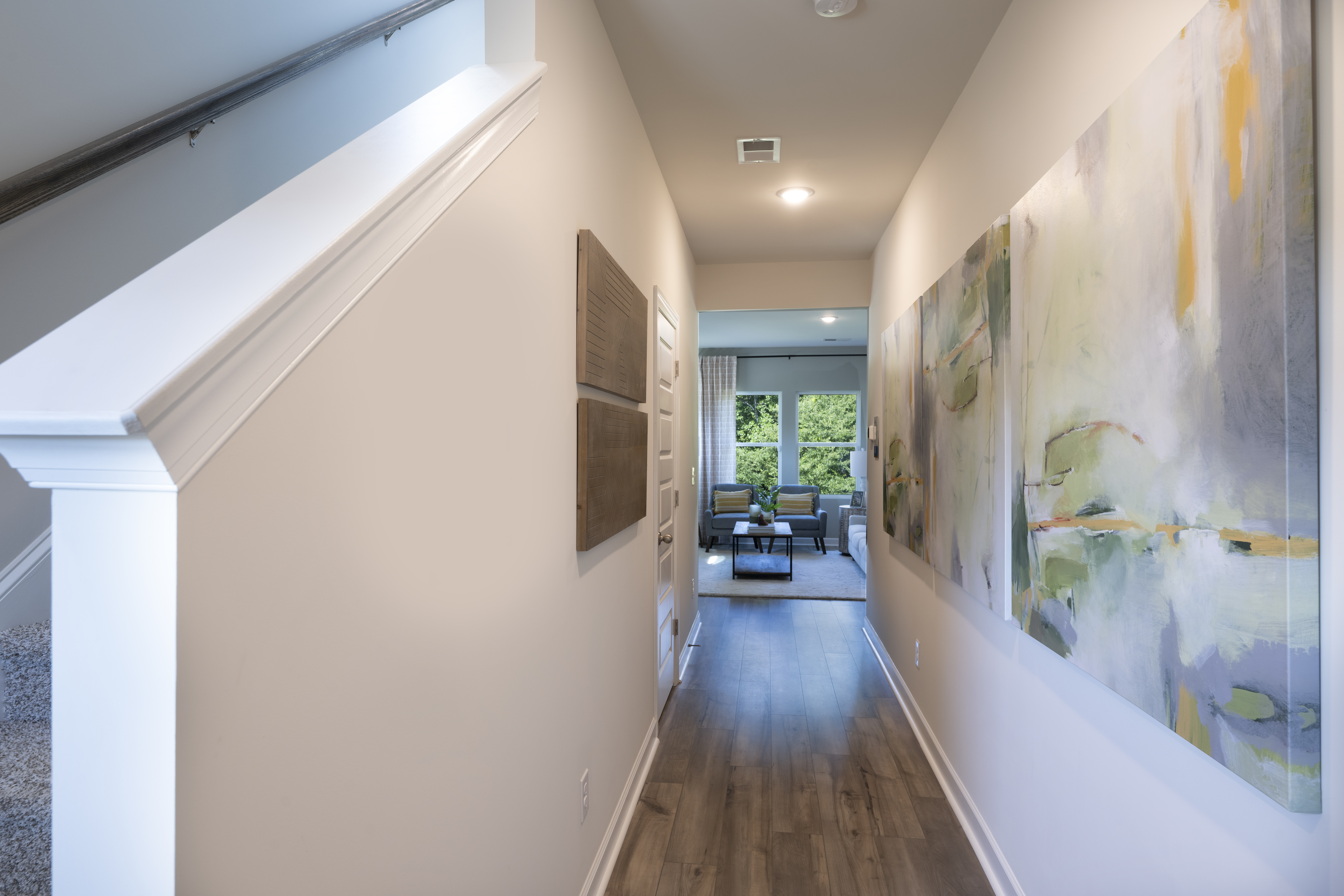 The Lennon floorplan modeled at Village at White Pine.