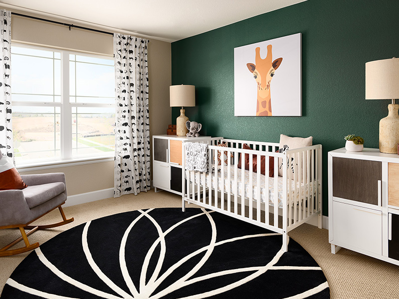 kids room giraffe