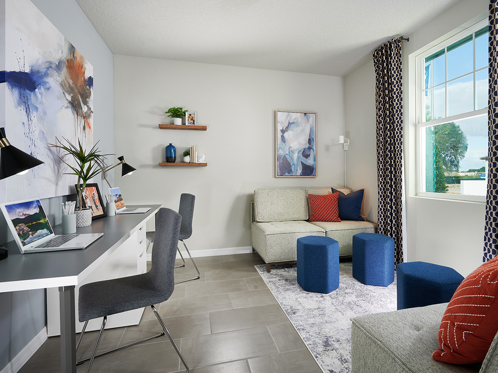 Kitchen modeled at Villamar.