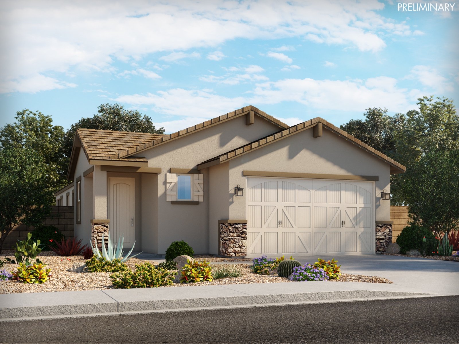 A Quick Move-in Olive Floorplan