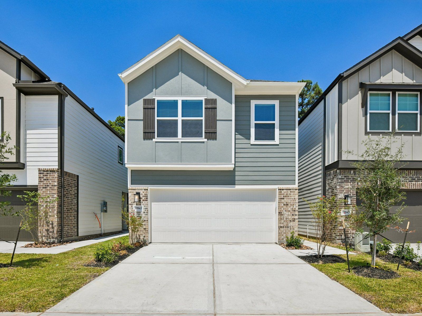 This home — photograph published by the builder