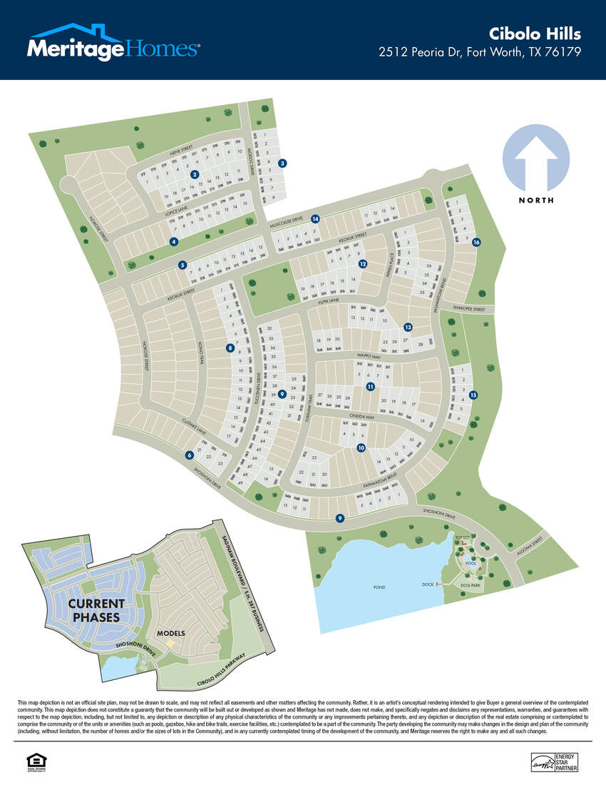 Cibolo Hills community map