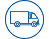 Icon showing a moving truck