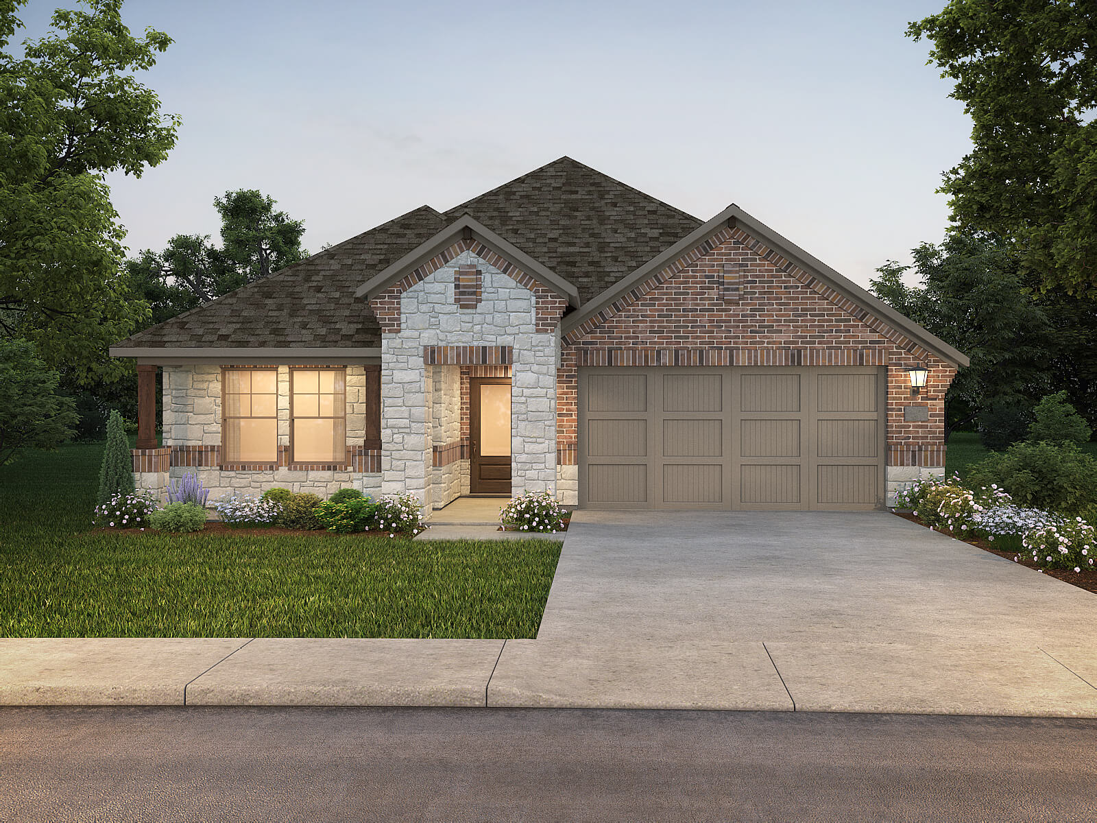 A Quick Move-in The Greenville Floorplan