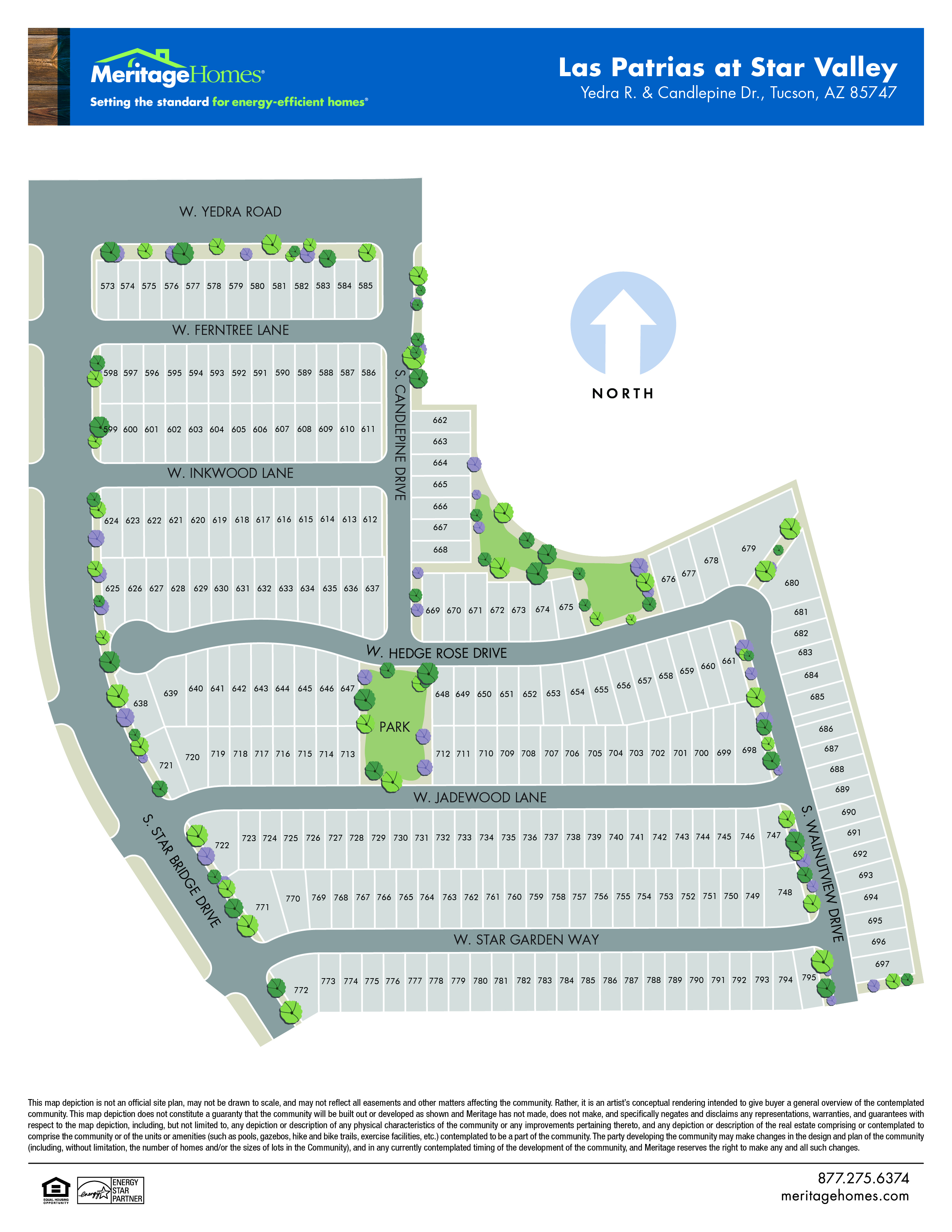 MRT_TUC_Star_Valley_II_Site_Map_Web