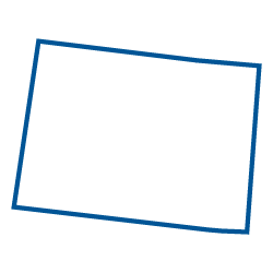 State of Colorado outline