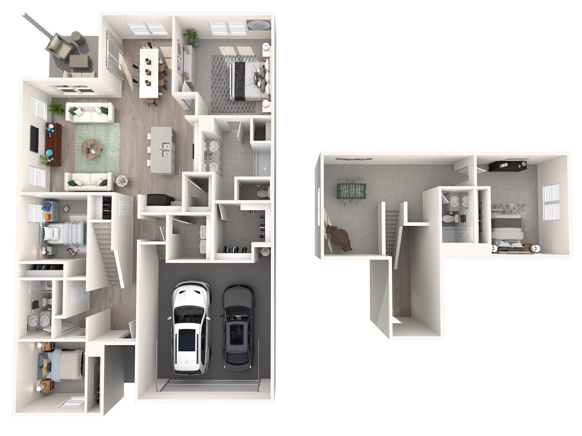 Carolina 3D Floorplan