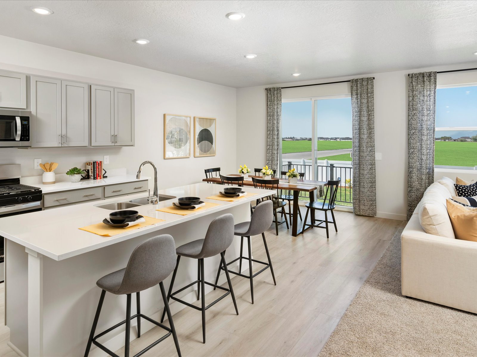 The 4281 plan modeled at Westwood Estates in West Haven, UT.