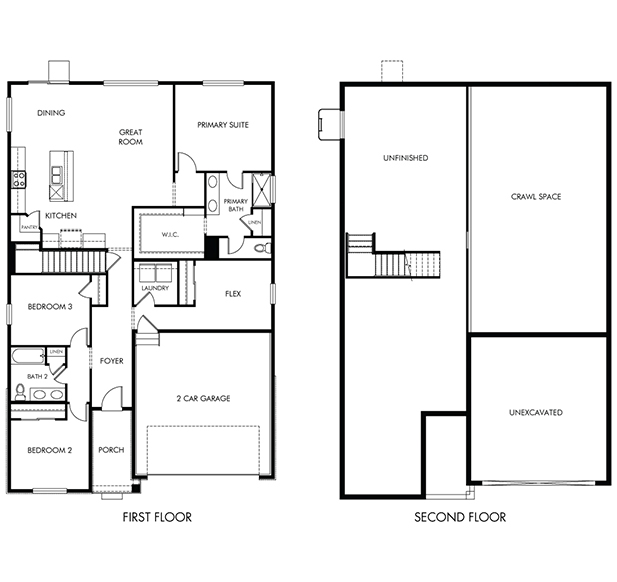 Poudre Heights Blue Mesa Floorplan