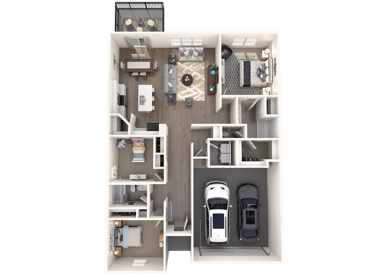 Buchanan 3D Floorplan