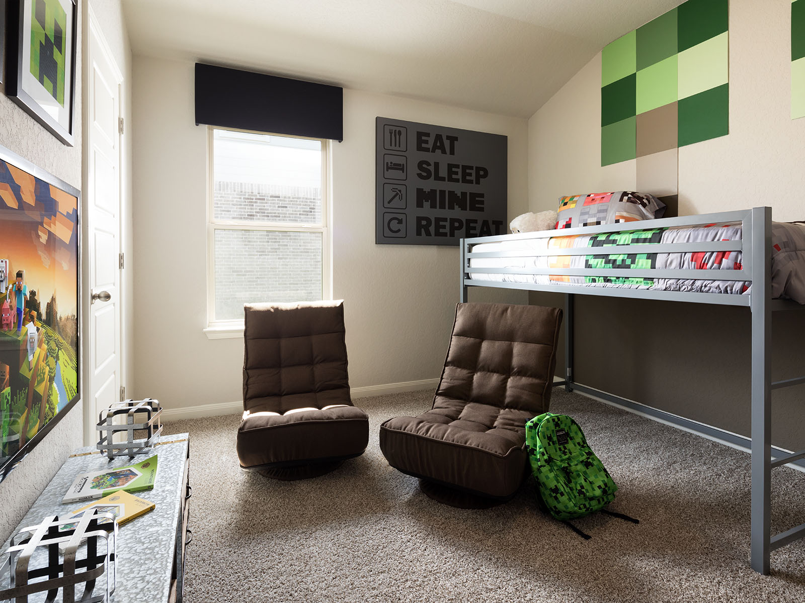 Utilize this spacious flex space as a home office or however suits your family's needs.