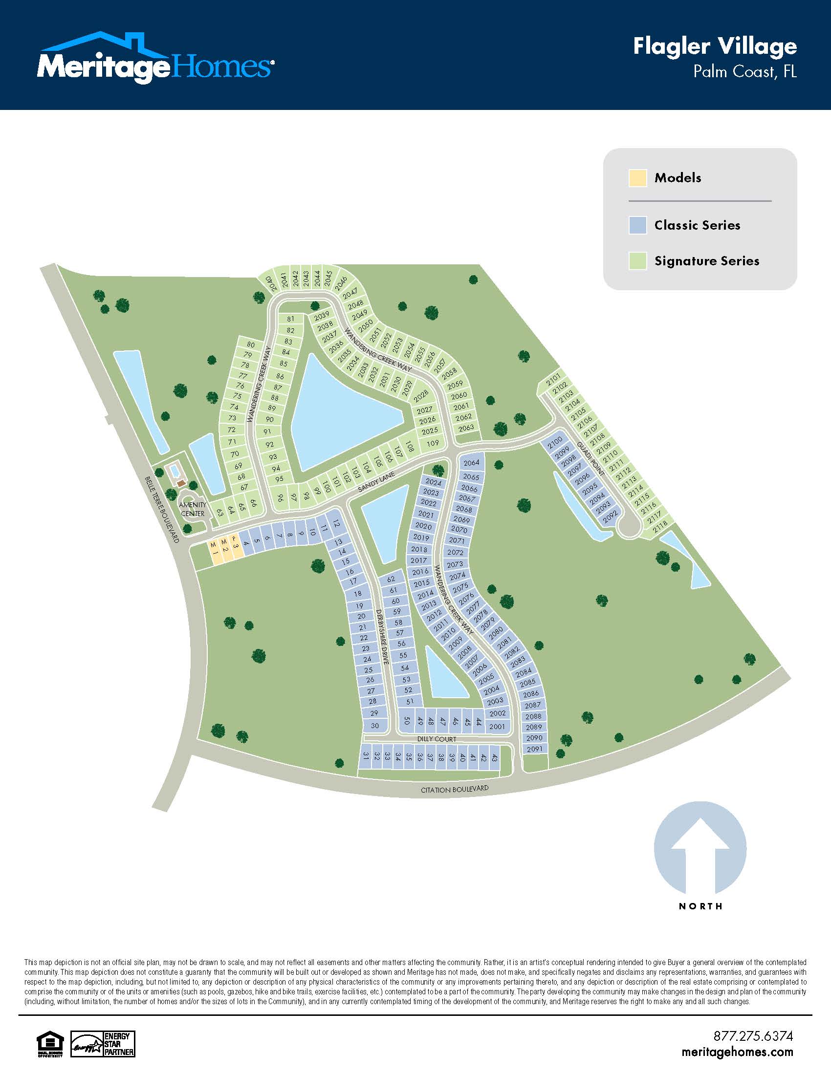 Flagler Village Sitemap