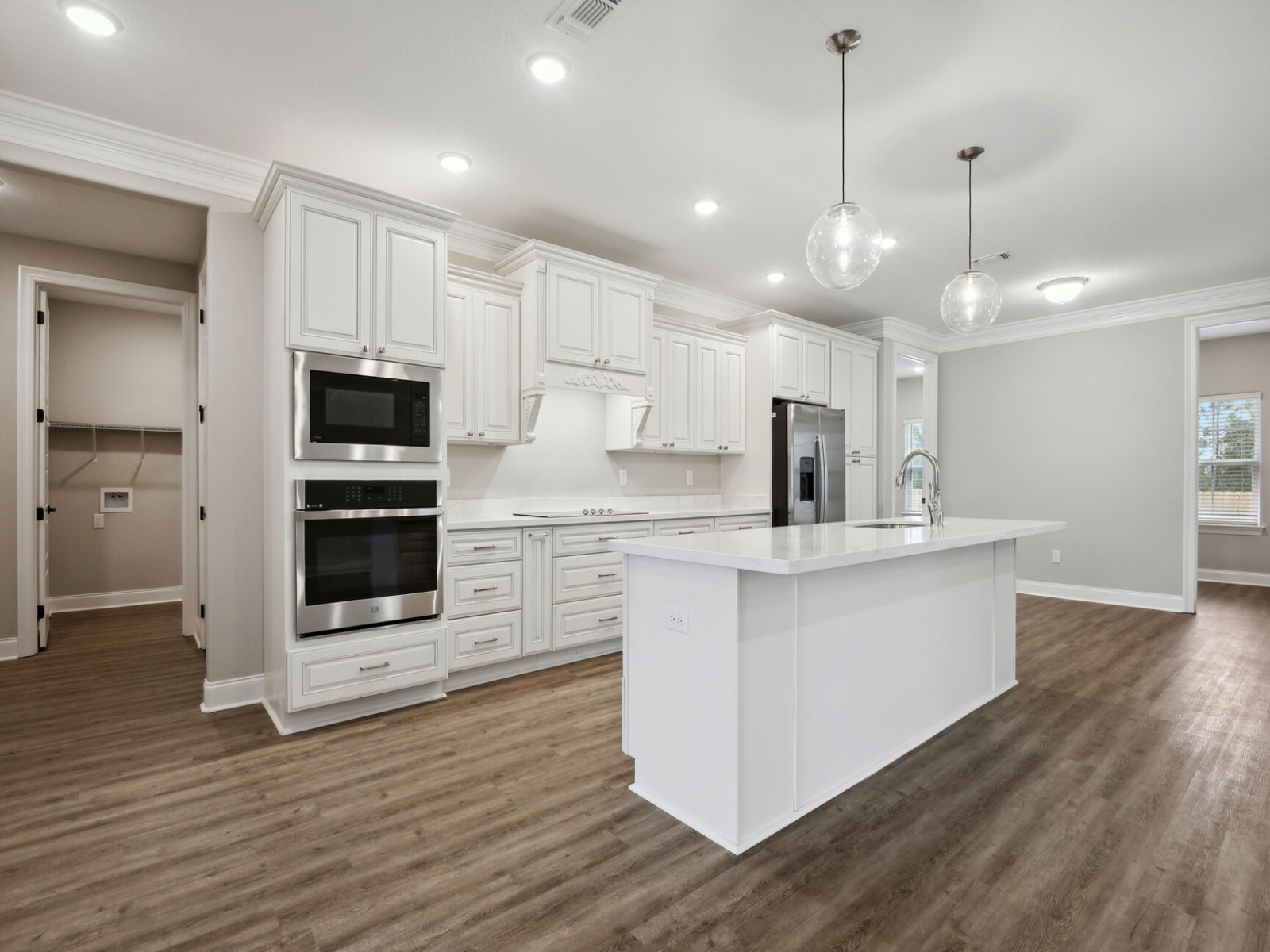 Brooks front exterior at a Meritage Homes community in Gulfport, MS.