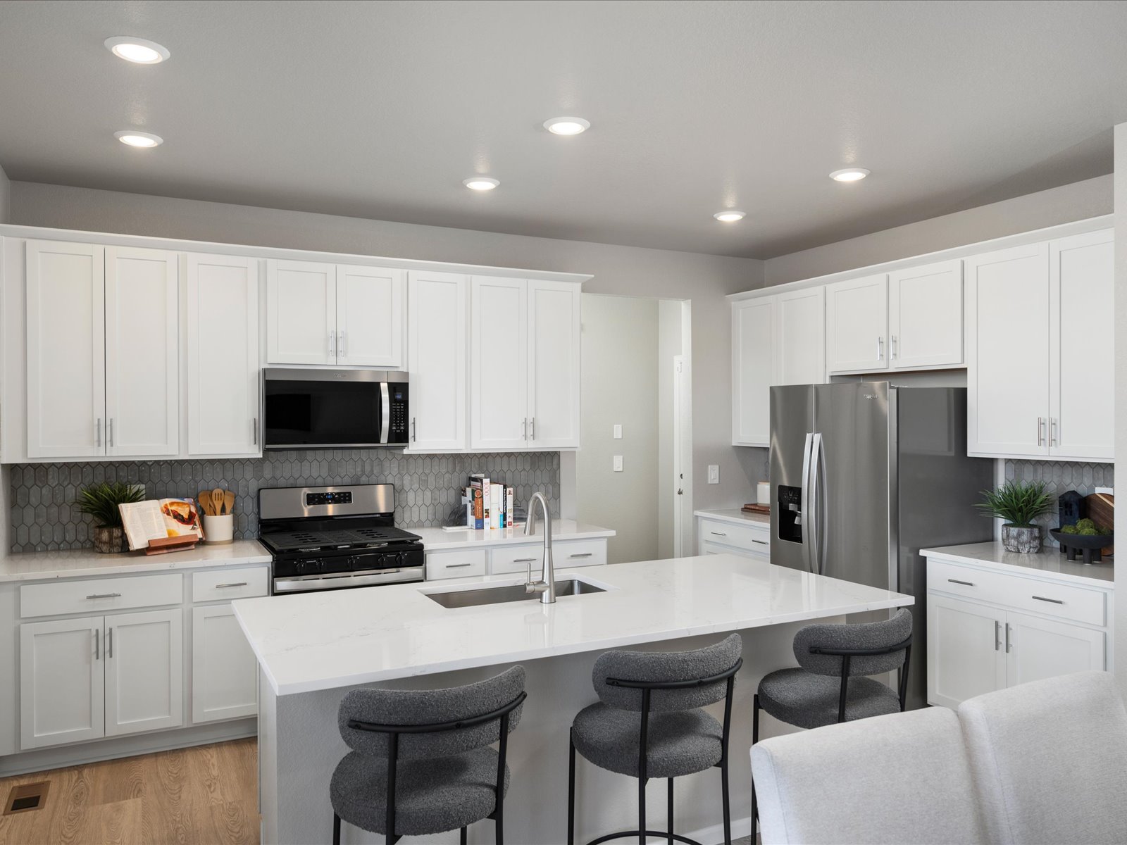 Open space and community areas near Poudre Heights in Windsor
