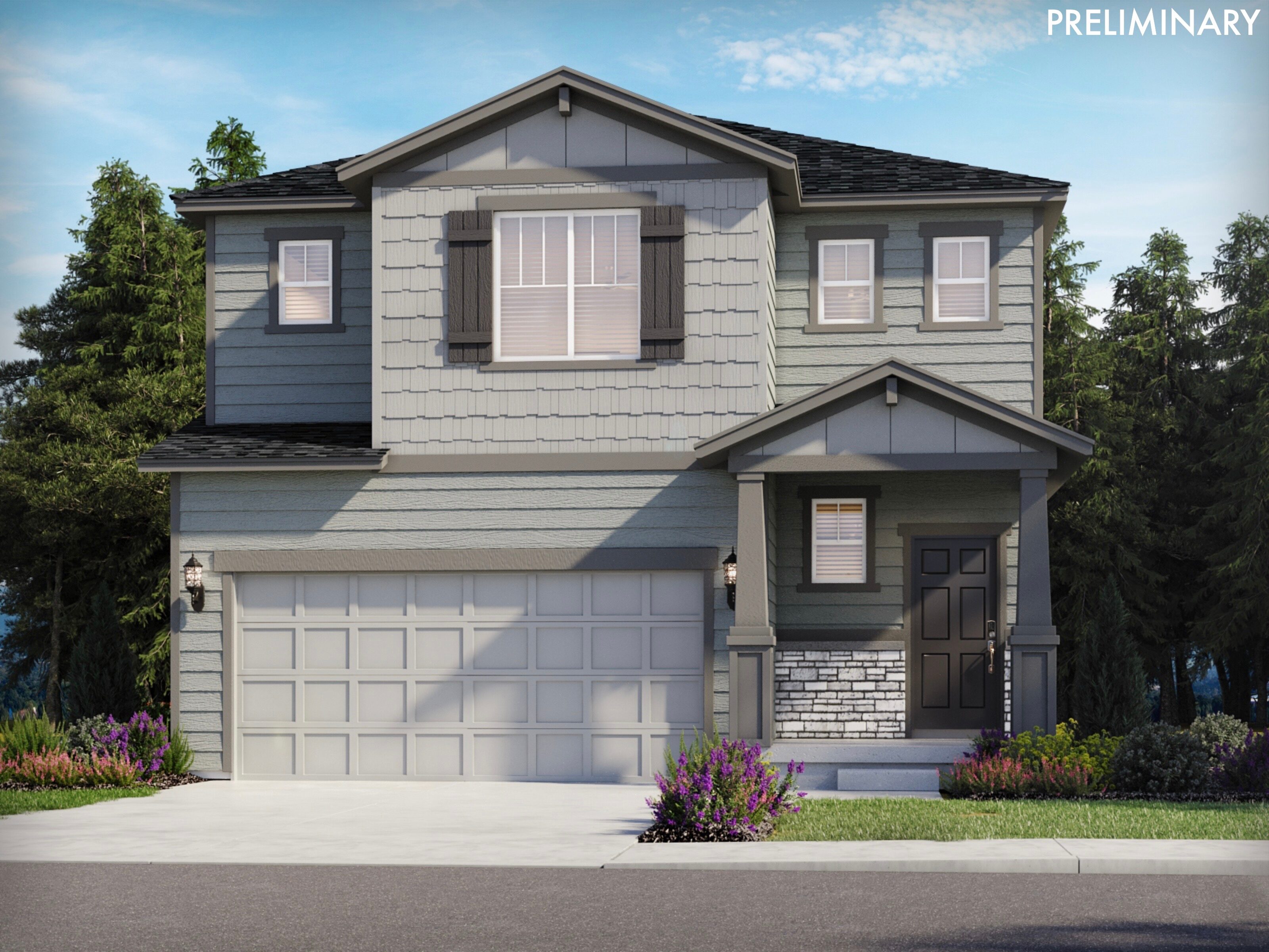 A Quick Move-in The Timberline Floorplan