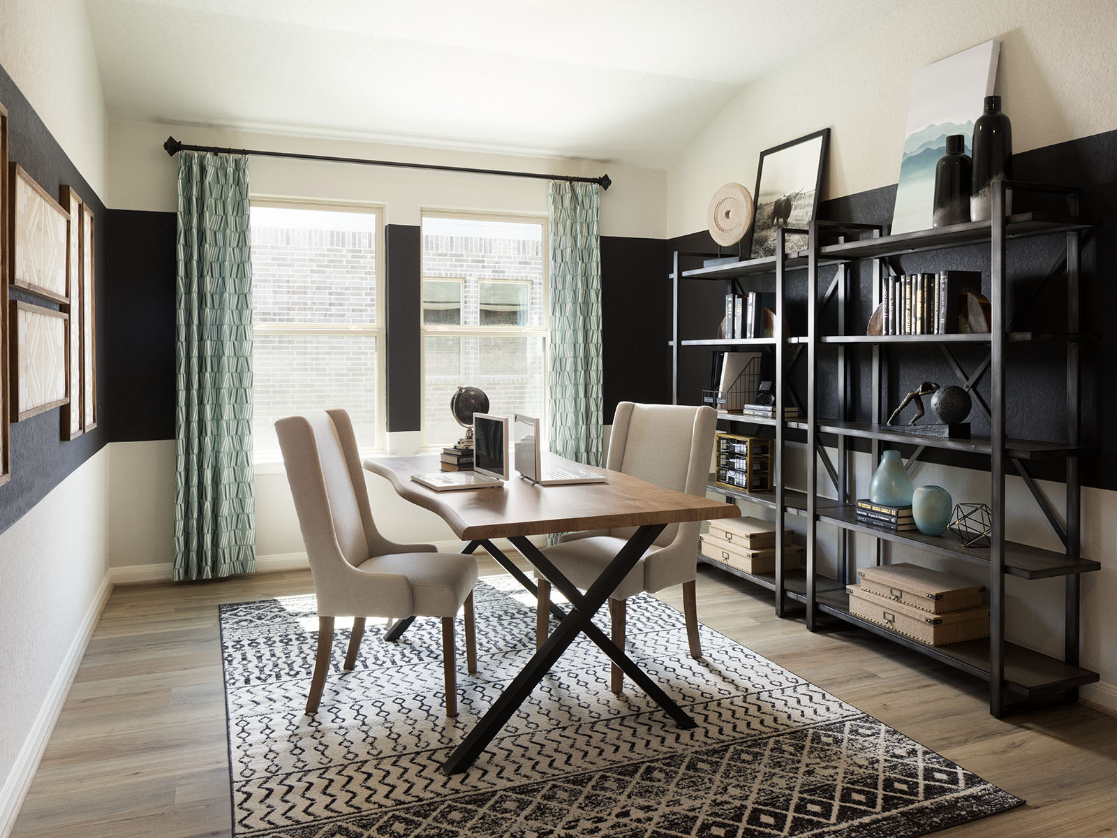 Utilize this spacious flex space as a home office or however suits your family's needs.